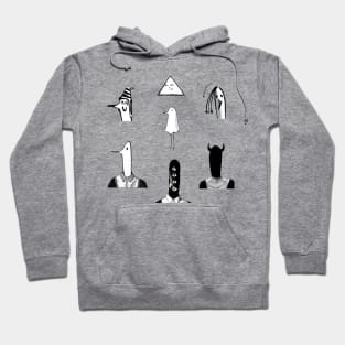 Punpun all forms  pack Hoodie